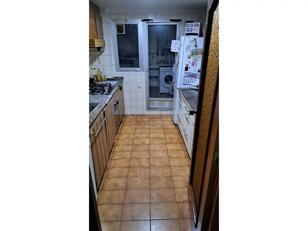 Kitchen of Flat for sale in Valencia  with Air Conditioner and Terrace