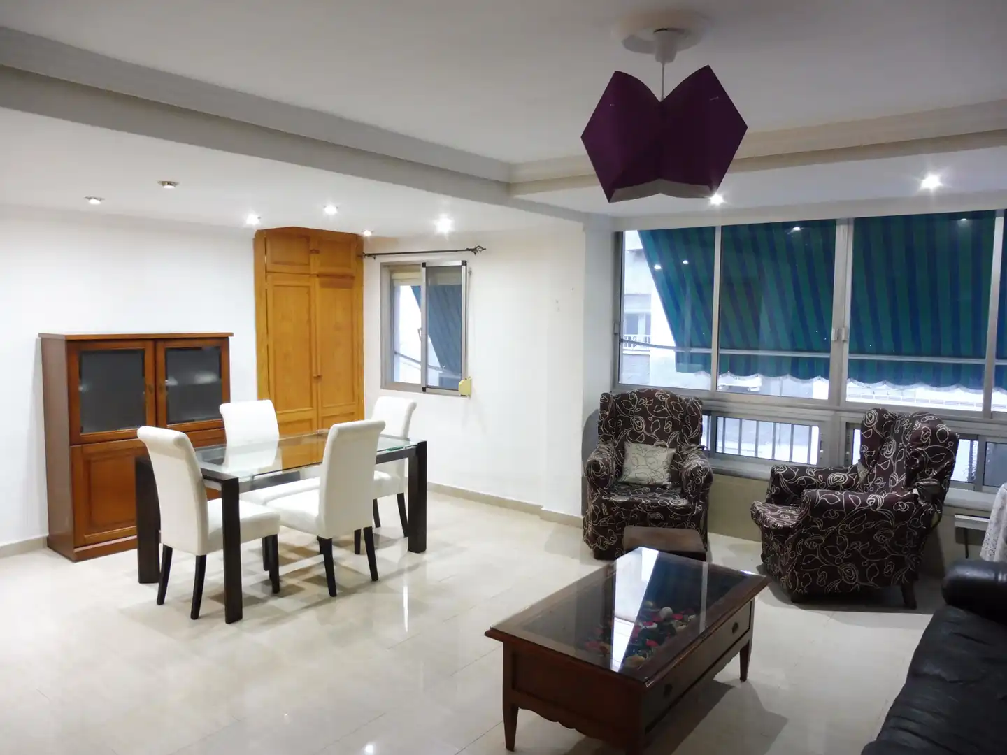 Wohnzimmer von Wohnung zum Verkauf in Málaga mit Klimaanlage, Möbliert und Ofen