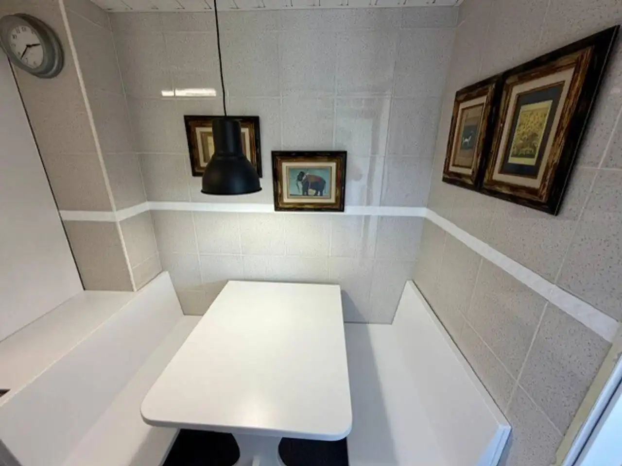 Baño de Piso de alquiler en Sabadell con Aire acondicionado, Calefacción y Parquet