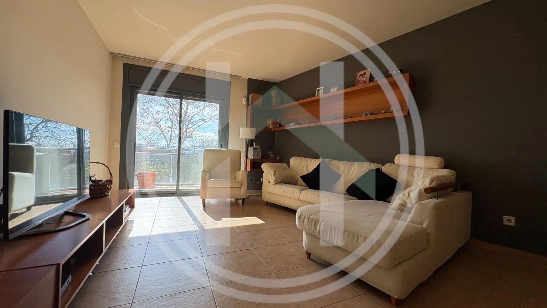 Sala de estar de Piso en venta en Cardedeu con Aire acondicionado, Calefacción y Terraza