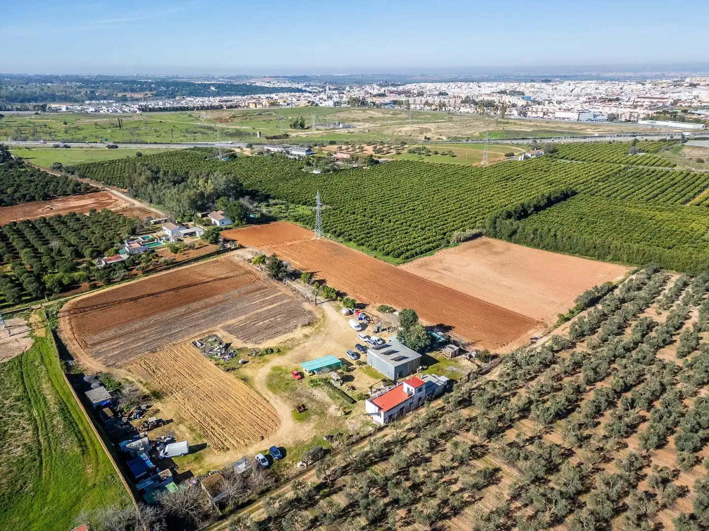 Finca rústica en venda en Alcalá de Guadaira amb Aire condicionat i Piscina