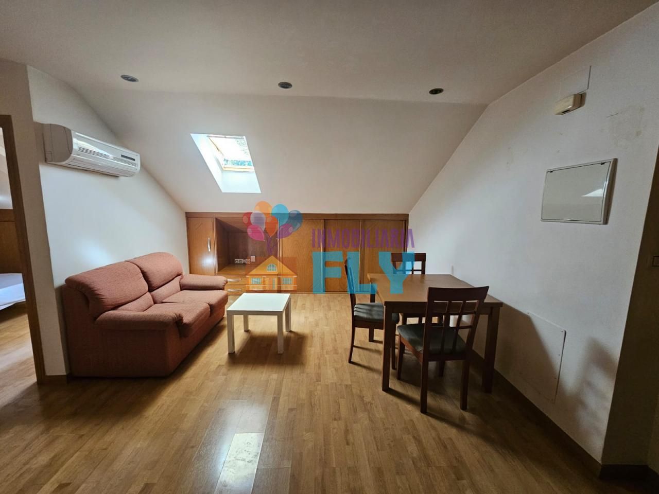 Living room of Attic to rent in Ourense Capital   with Heating, Storage room and Furnished