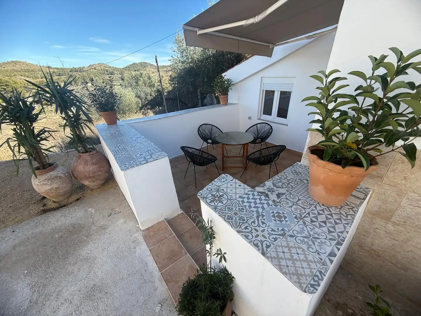 Terrassa de Casa o xalet en venda en Cehegín amb Aire condicionat, Jardí privat i Terrassa