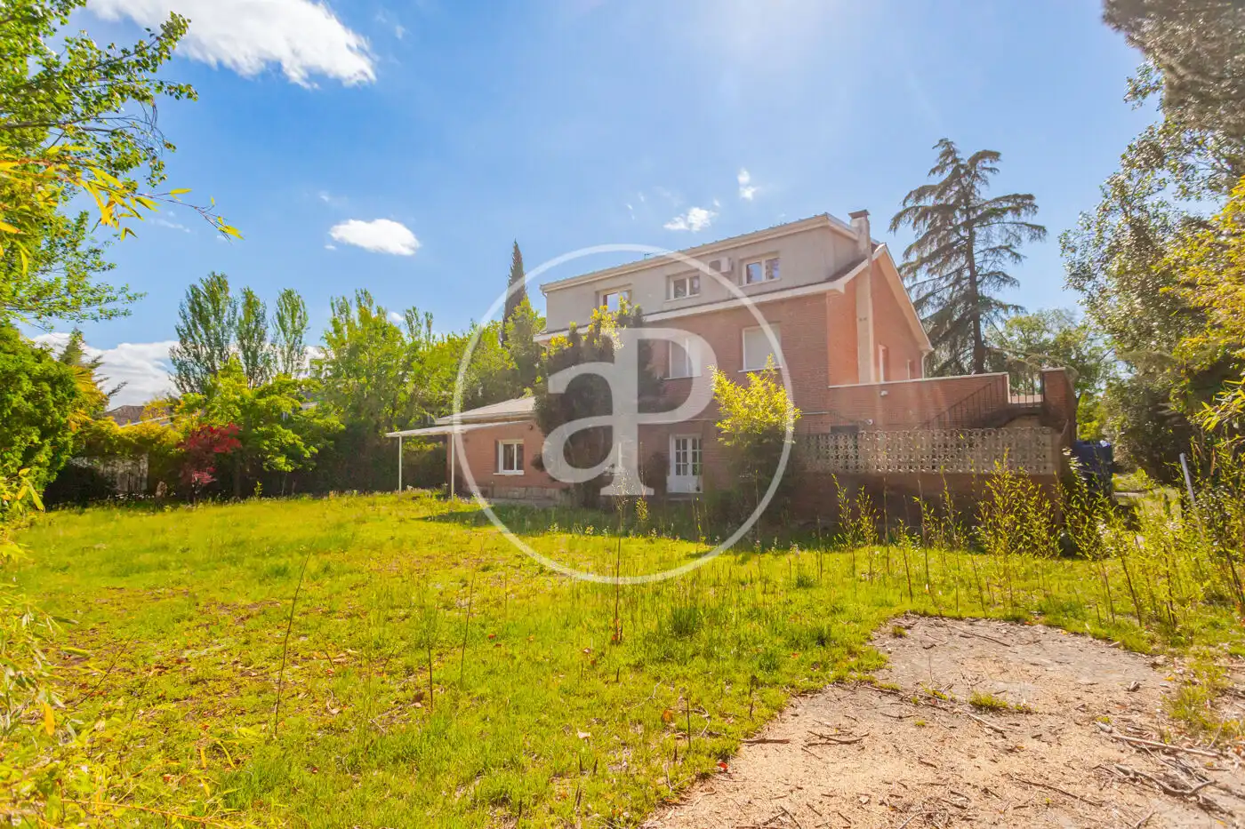 Garden of Houses for sale in Villanueva de la Cañada  with Air Conditioner, Heating and Private garden