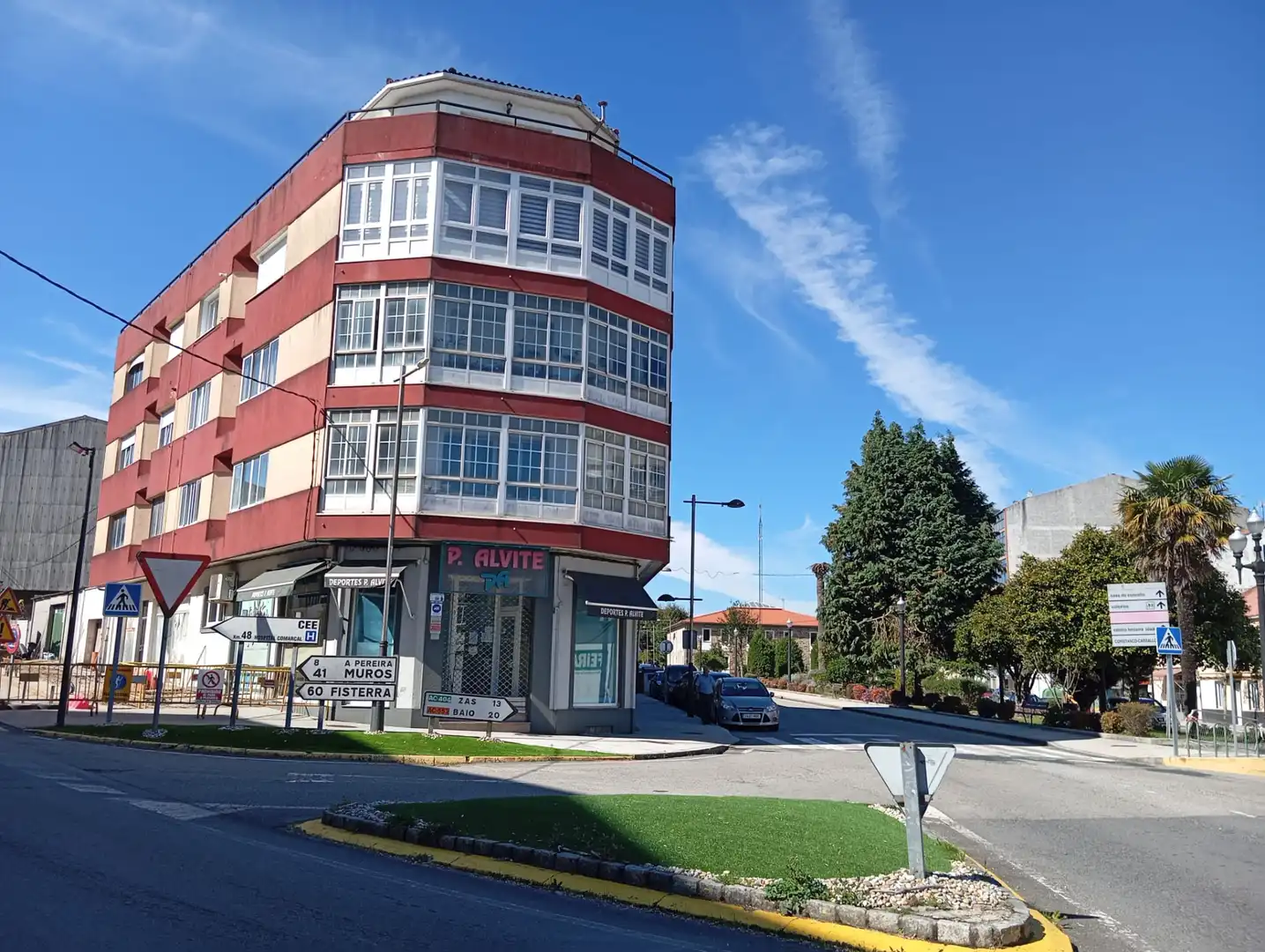 Vista exterior de Pis en venda en Santa Comba