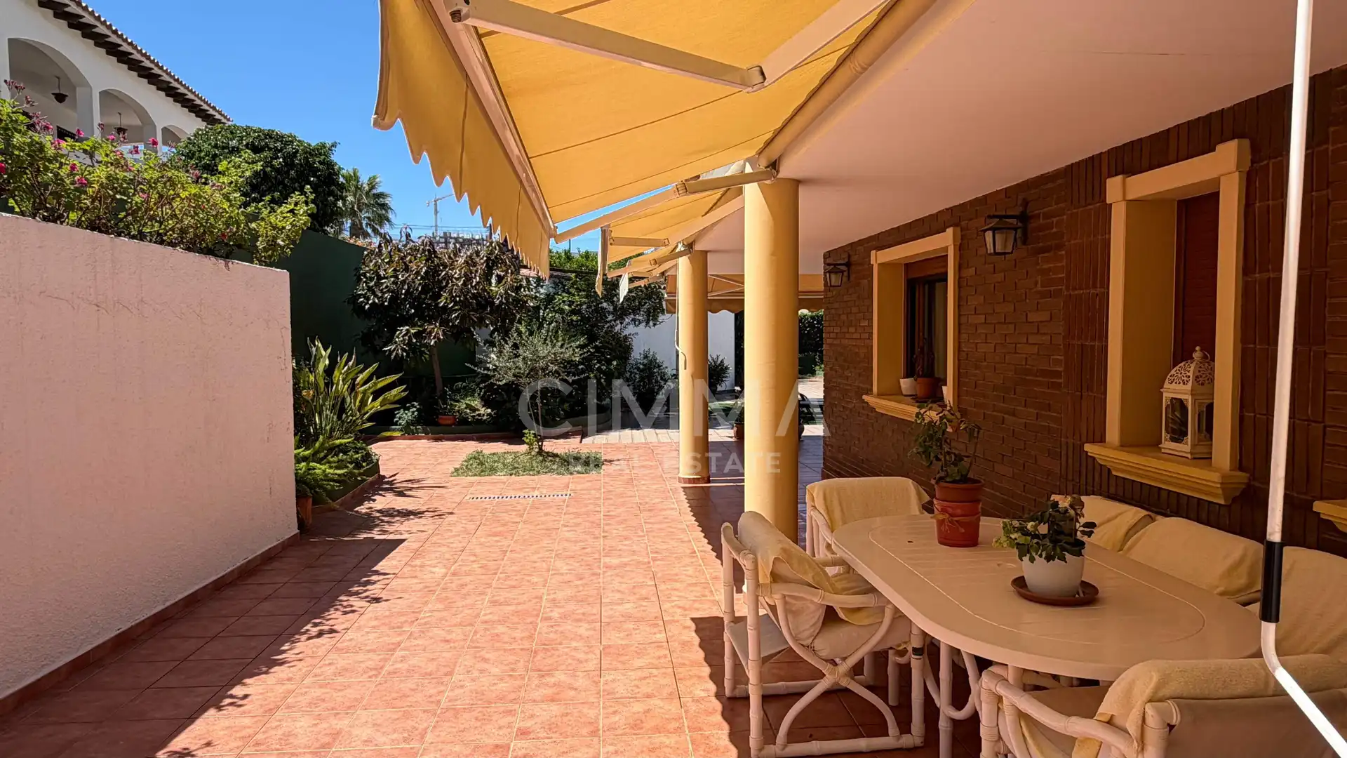 Terraza de Casa o chalet en venta en Benidorm con Aire acondicionado, Calefacción y Jardín privado