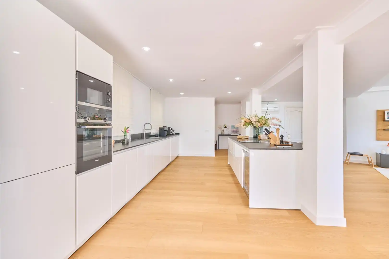 Cuina de Casa o xalet en venda en  Palma de Mallorca amb Aire condicionat, Jardí privat i Parquet