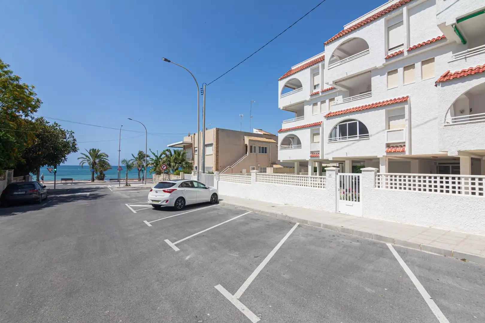 Parking of Flat for sale in Santa Pola  with Air Conditioner, Heating and Terrace