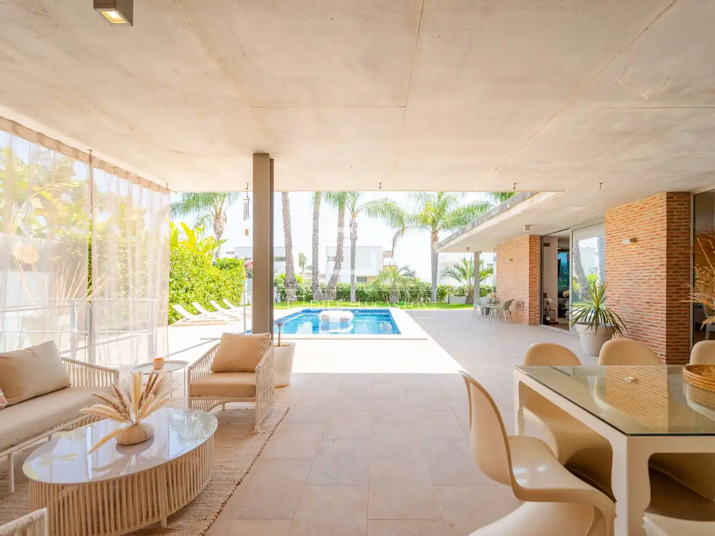 Terrassa de Casa o xalet en venda en Bétera amb Aire condicionat, Jardí privat i Terrassa