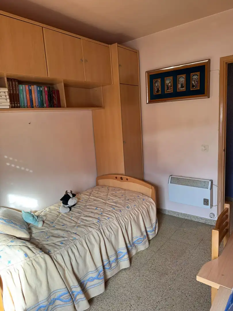 Bedroom of Flat for sale in Brea de Aragón  with Heating and Storage room