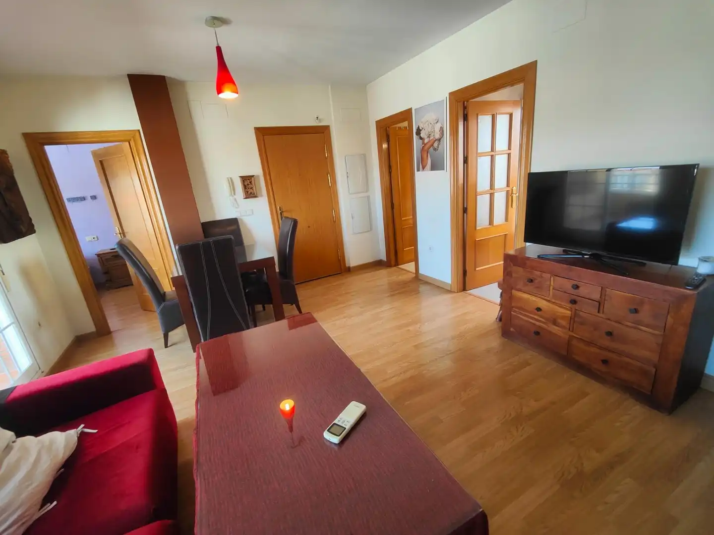 Wohnzimmer von Dachboden zum Verkauf in Las Gabias mit Heizung und Terrasse