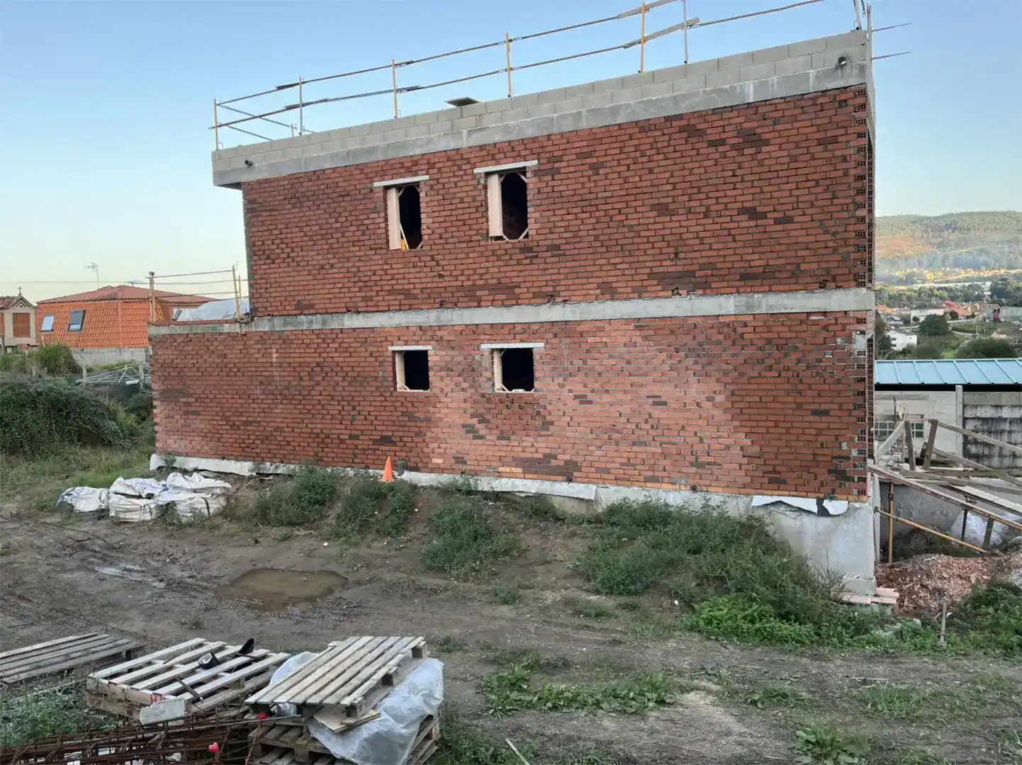 Vista exterior de Casa o chalet en venta en Vigo 