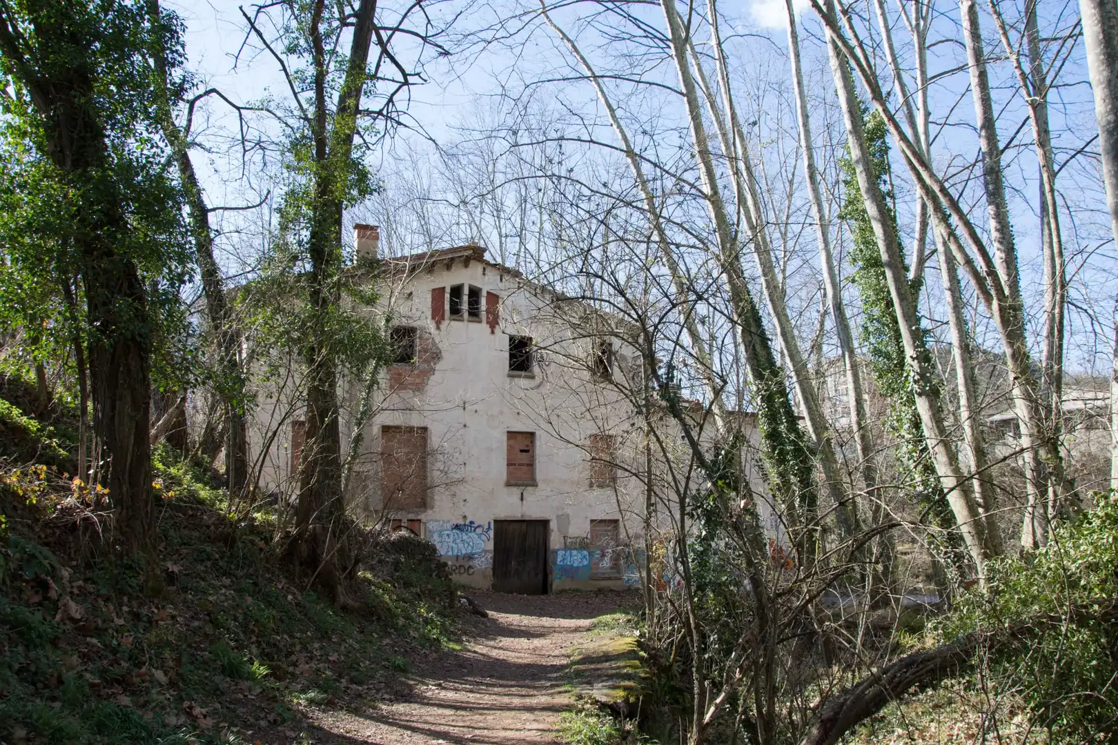 Vista exterior de Casa o chalet en venta en Olot con Terraza