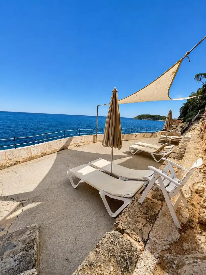 Terrasse von Einfamilien-Reihenhaus zur Miete in Calvià mit Klimaanlage, Terrasse und Abstellraum