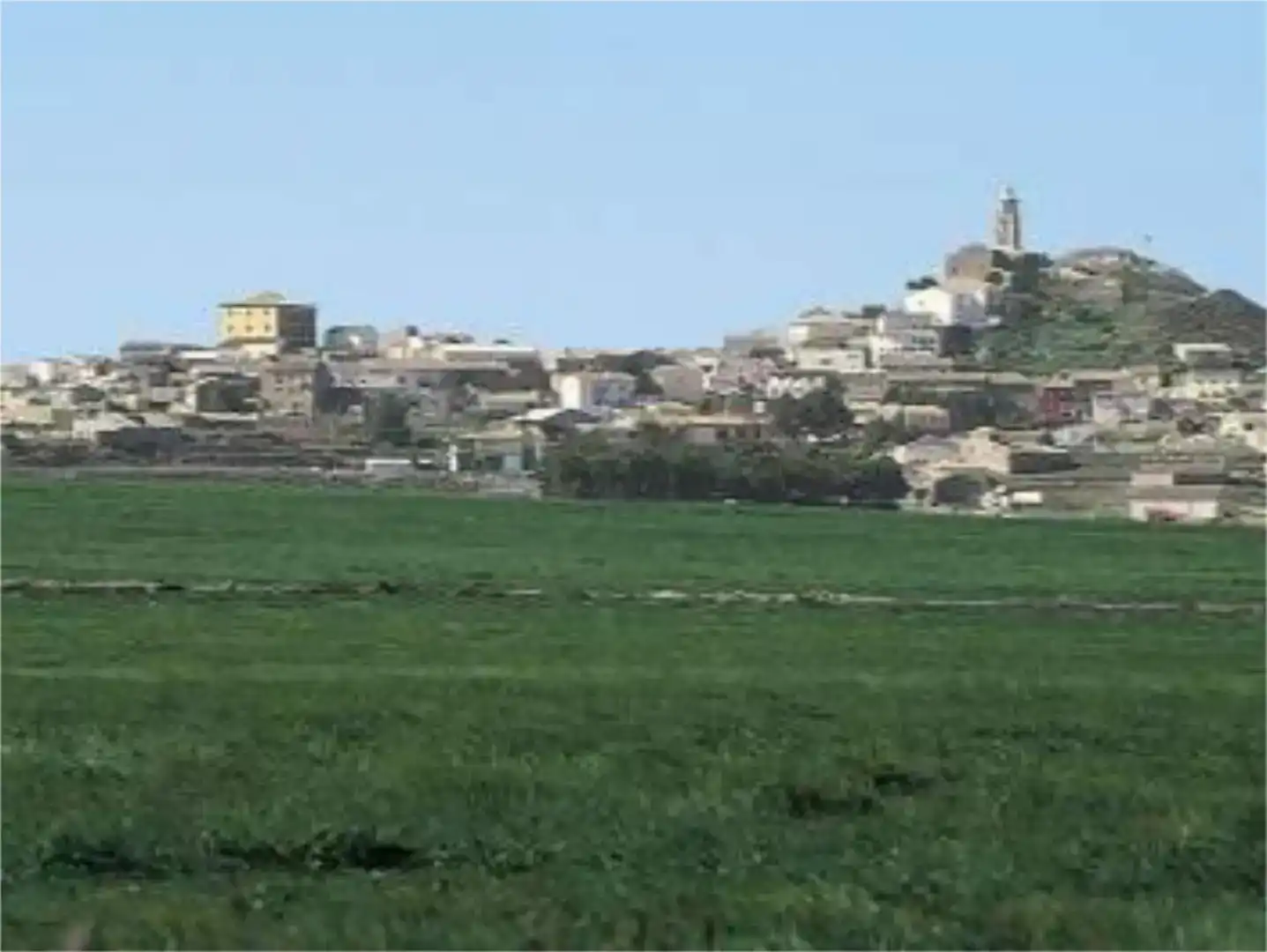 Vista exterior de Terreno en venta en Alcalá de Gurrea