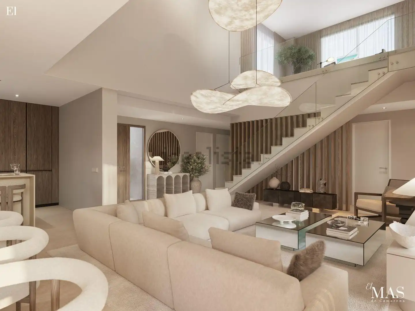 Sala d'estar de Casa o xalet en venda en Bétera amb Aire condicionat, Jardí privat i Terrassa