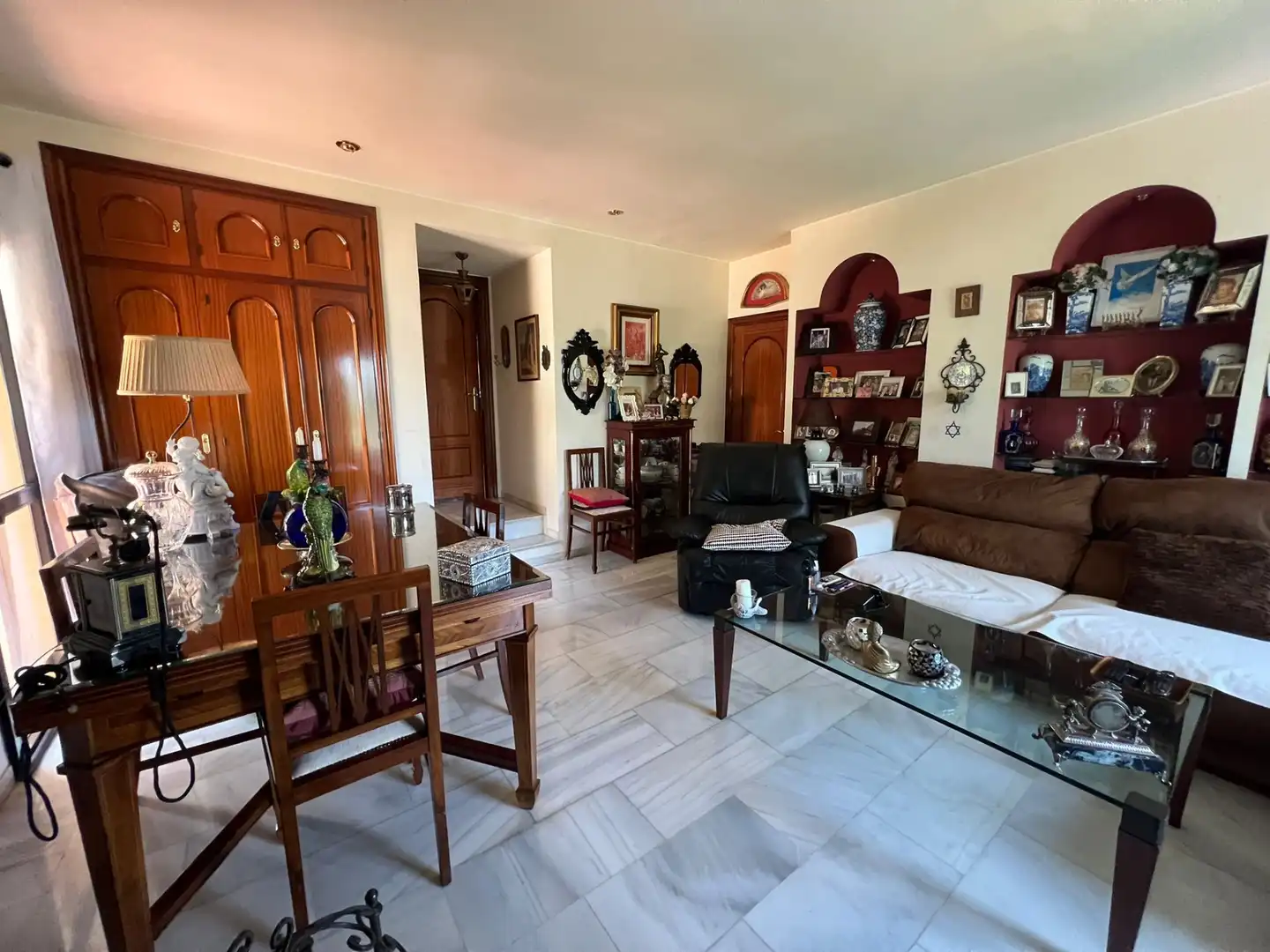 Living room of Houses for sale in Málaga  with Air Conditioner, Heating and Private garden
