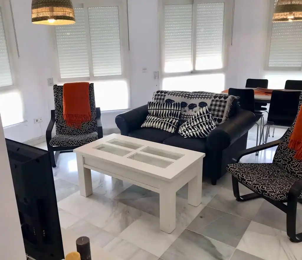 Sala de estar de Ático en venta en Málaga con Aire acondicionado y Calefacción
