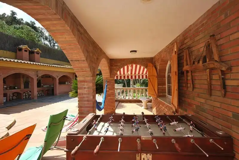 Terraza de Casa o chalet en venta en Maçanet de la Selva con Calefacción, Jardín privado y Piscina