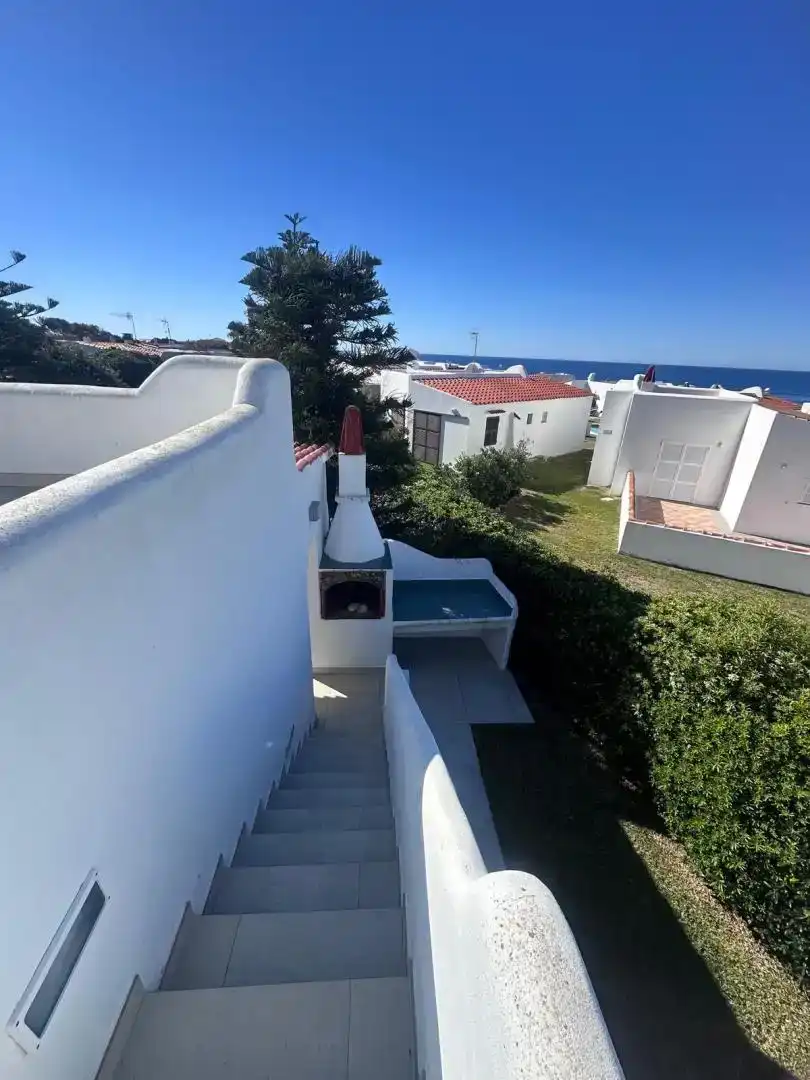 Vista exterior de Pis en venda en Ciutadella de Menorca amb Aire condicionat, Jardí privat i Traster