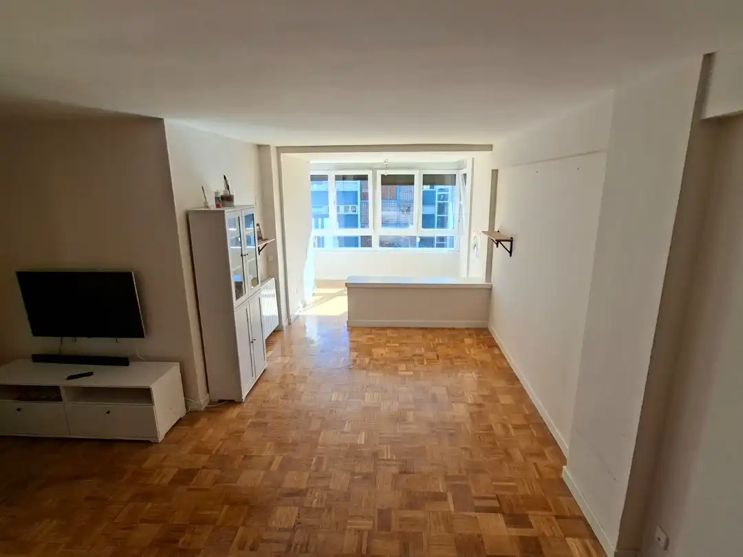 Sala d'estar de Pis en venda en  Madrid Capital amb Terrassa