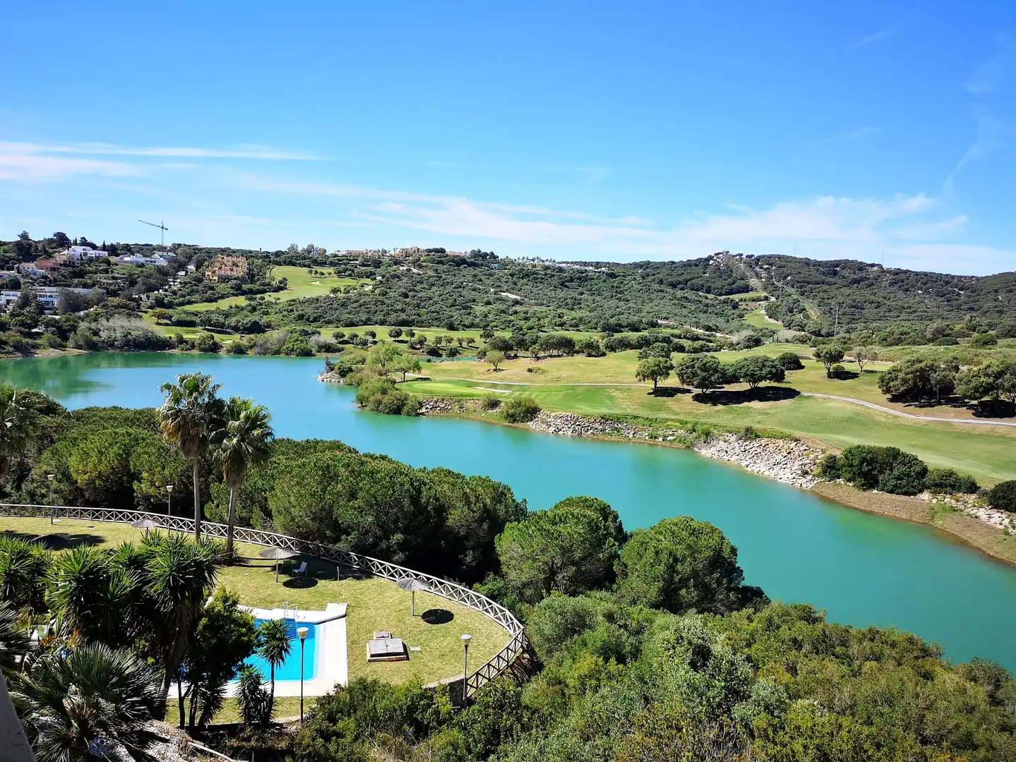 Garden of Apartments for rent in Sotogrande  with Air Conditioner, Heating and Terrace