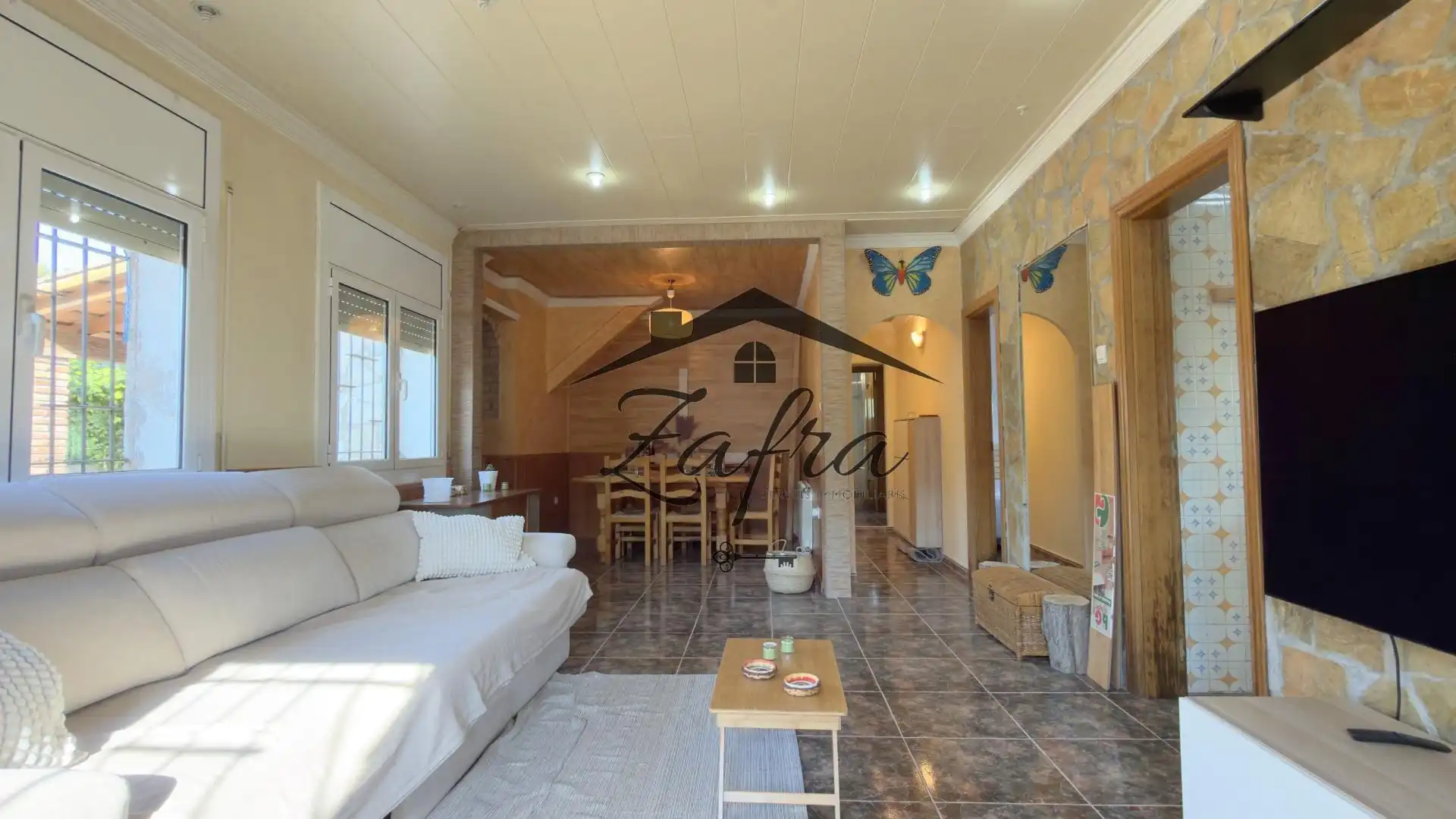 Sala de estar de Casa o chalet en venta en Vidreres con Calefacción, Jardín privado y Terraza