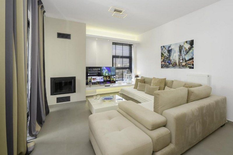 Living room of Flat to rent in Igualada  with Air Conditioner, Furnished and Pets allowed