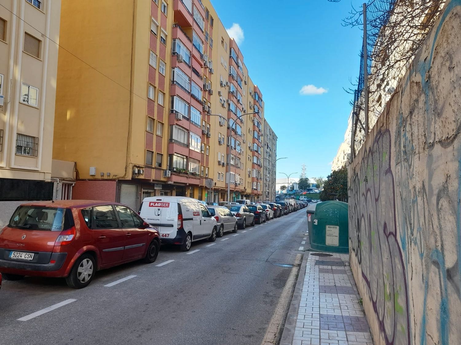 Vista exterior de Pis en venda en Málaga Capital