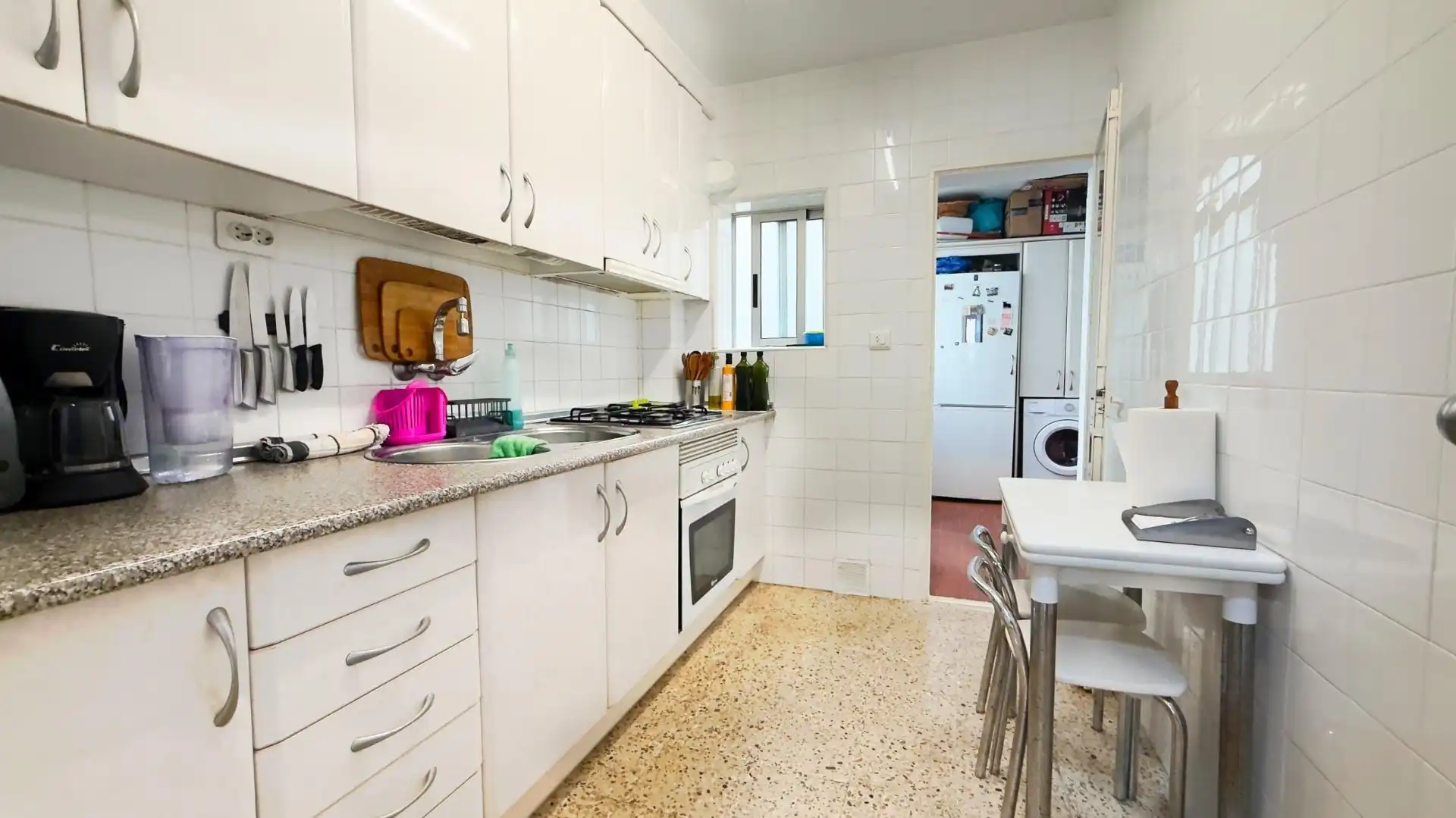 Kitchen of Flat for sale in Benidorm  with Furnished and Balcony