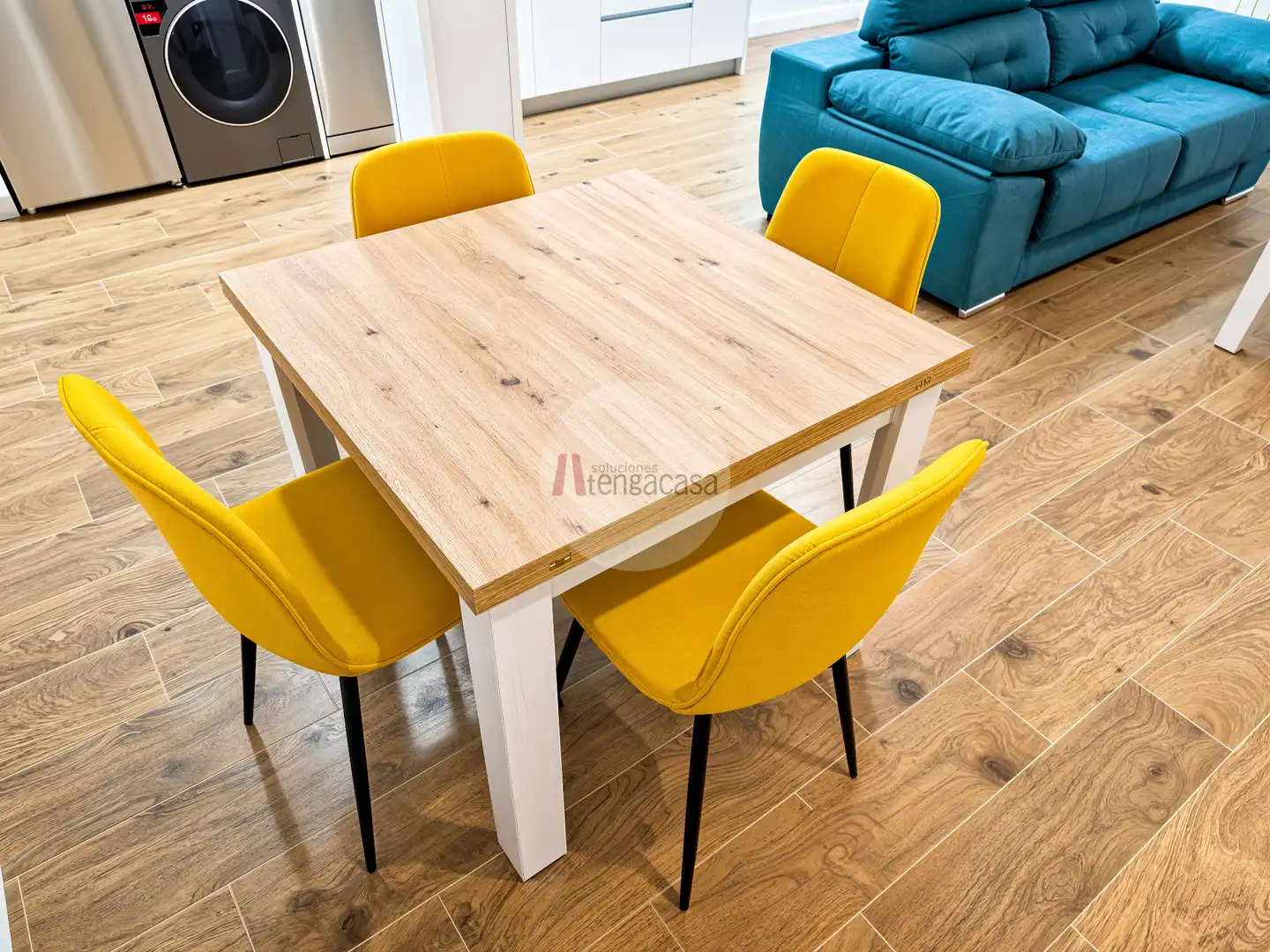 Comedor de Piso de alquiler en Madrid con Aire acondicionado, Calefacción y Parquet
