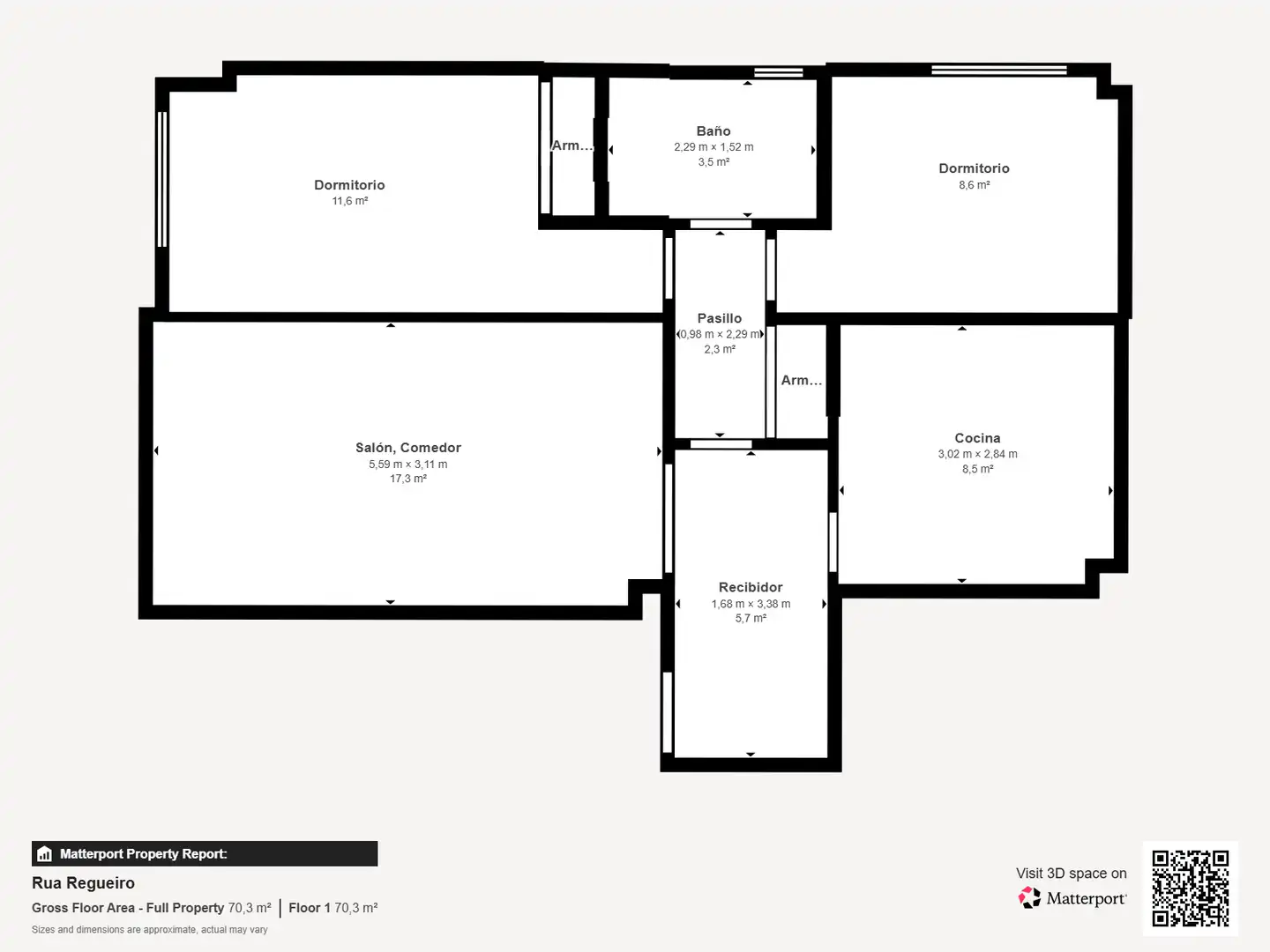 Flat with lift for sale in Rúa Regueiro, imagen 19