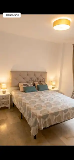 Schlafzimmer von Wohnung zur Miete in Fuengirola mit Klimaanlage, Terrasse und Abstellraum