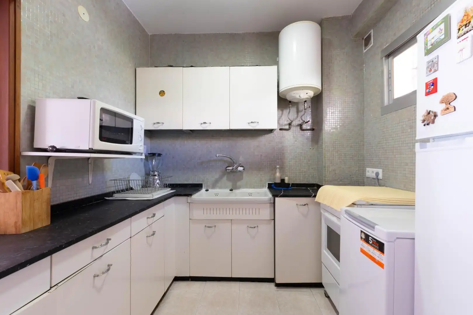 Cocina de Apartamento en venta en Fuengirola con Aire acondicionado, Terraza y Amueblado