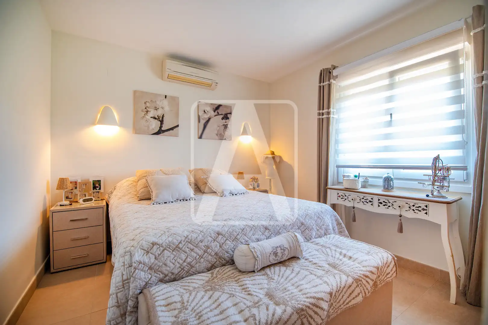 Bedroom of Houses for sale in Benissa  with Air Conditioner, Heating and Private garden