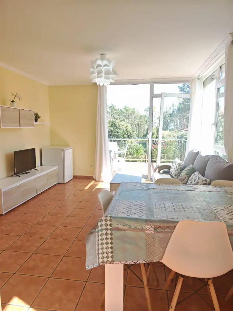 Terrassa de Apartament de lloguer en Fisterra amb Terrassa, Moblat i Forn