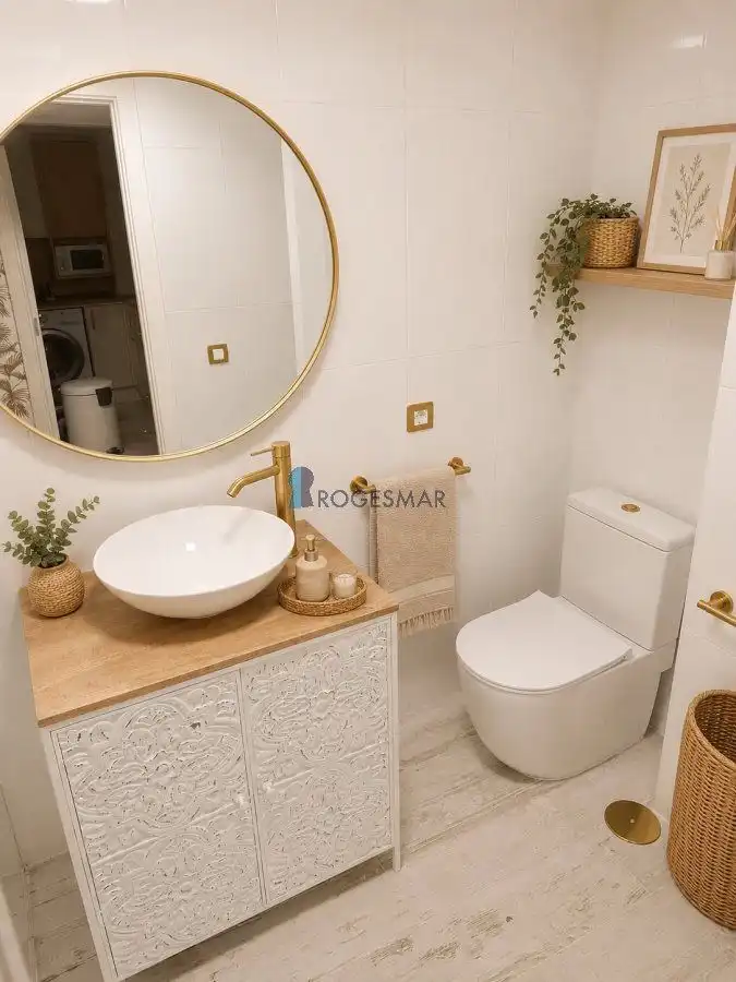 Bany de Apartament en venda en La Curva