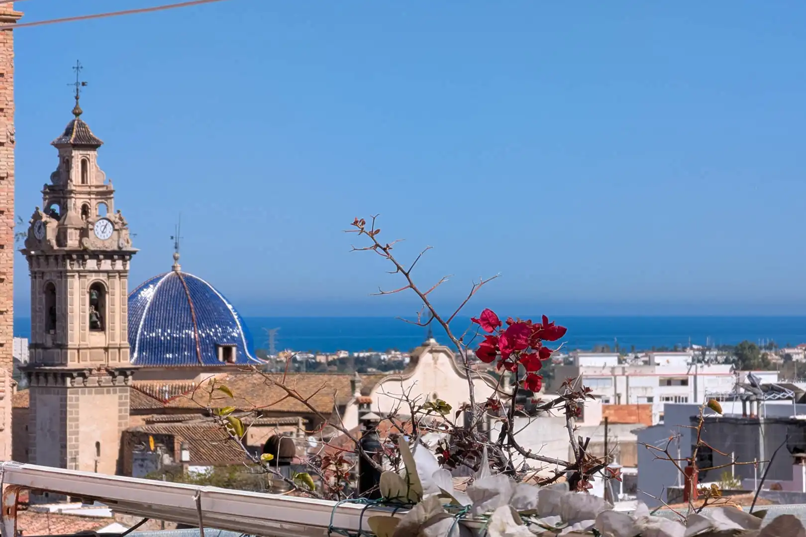 Vista exterior de Finca rústica en venta en Oliva con Calefacción, Terraza y Amueblado