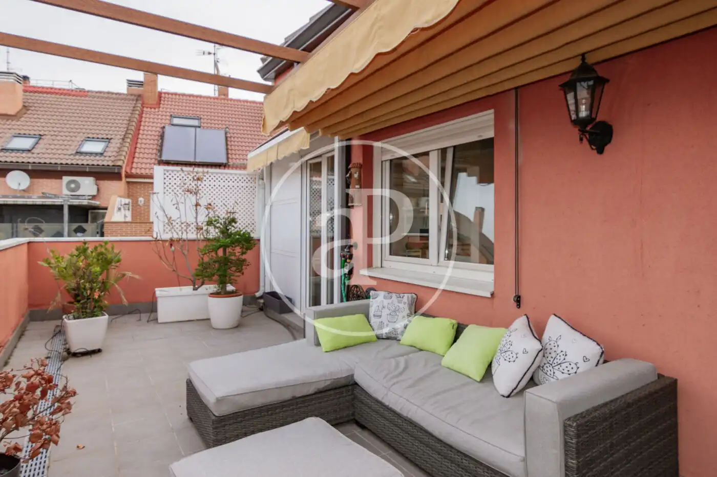 Terrace of Flat for rent in Madrid  with Air Conditioner, Heating and Terrace