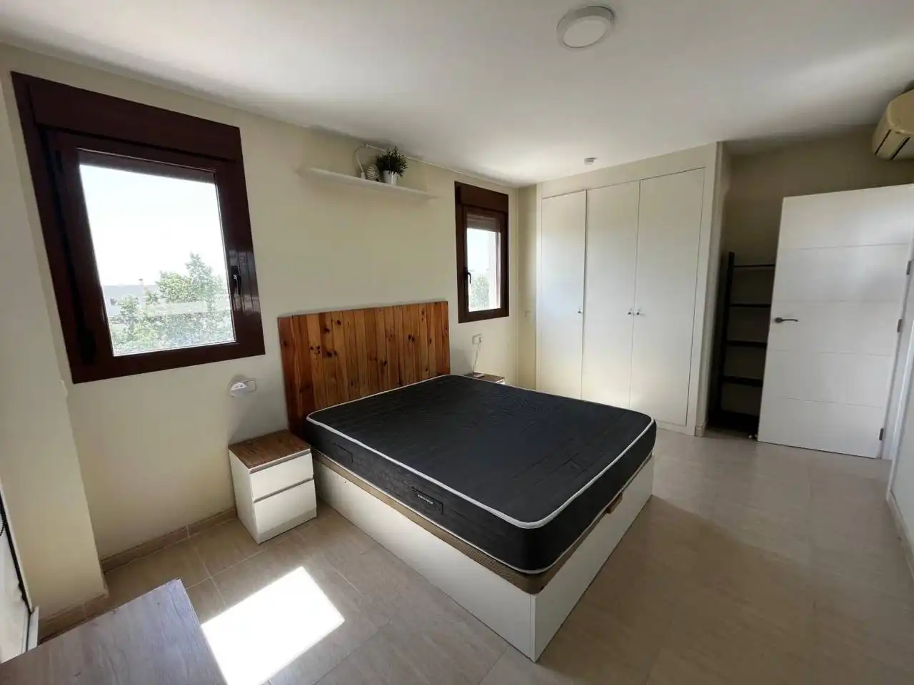 Bedroom of Attic for rent in San Jorge / Sant Jordi  with Air Conditioner, Heating and Terrace