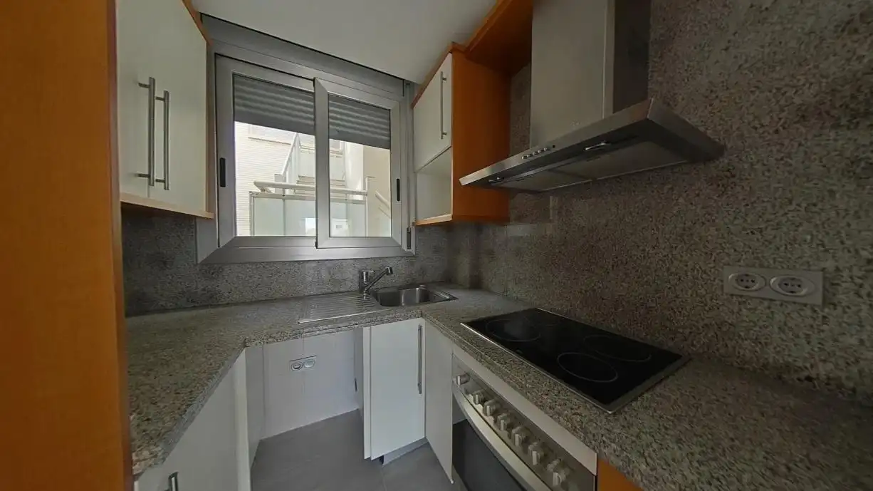 Cocina de Apartamento en venta en Dénia con Piscina