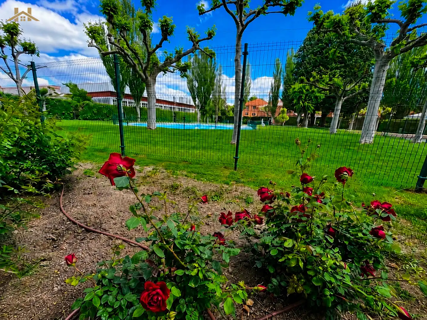 Garden of Houses for sale in Collado Villalba  with Air Conditioner, Heating and Storage room