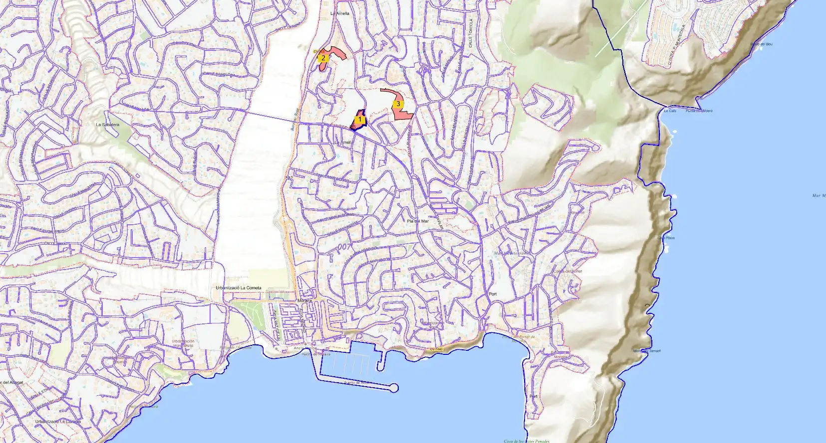 Außenansicht von Residential zum Verkauf in Moraira