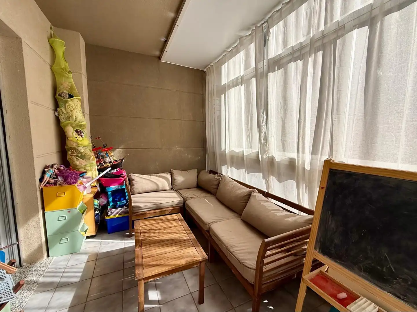 Balcony of Duplexes for sale in Almería  with Air Conditioner, Terrace and Storage room