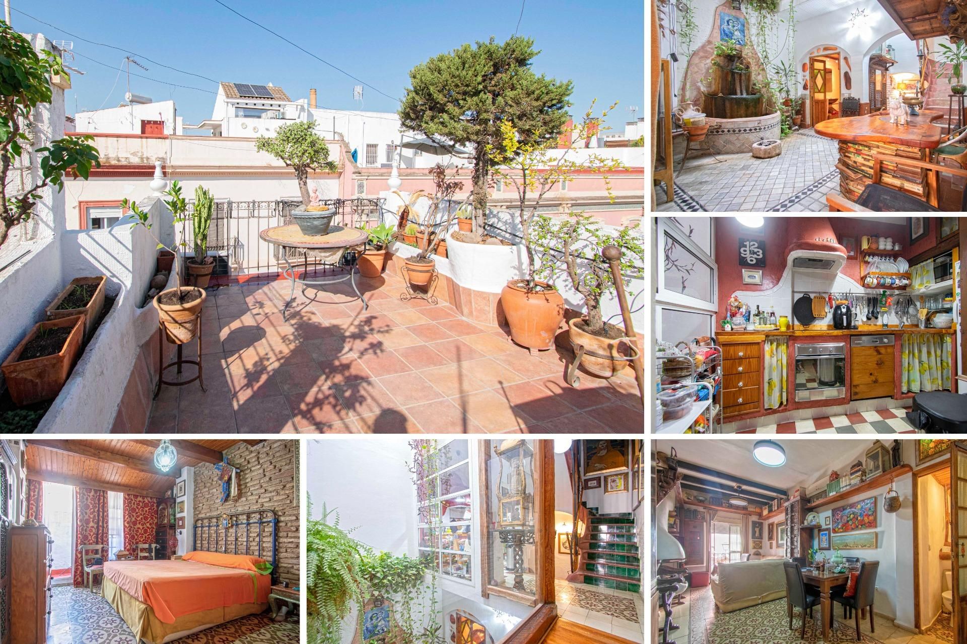 Exterior view of House or chalet for sale in  Sevilla Capital  with Air Conditioner, Terrace and Storage room