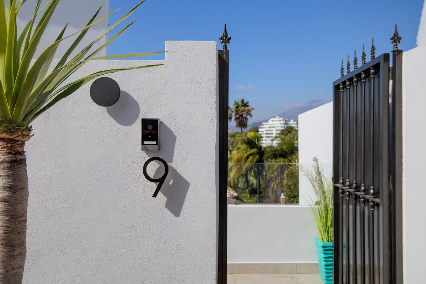 Terrassa de Casa adosada en venda en Marbella amb Aire condicionat, Jardí privat i Terrassa