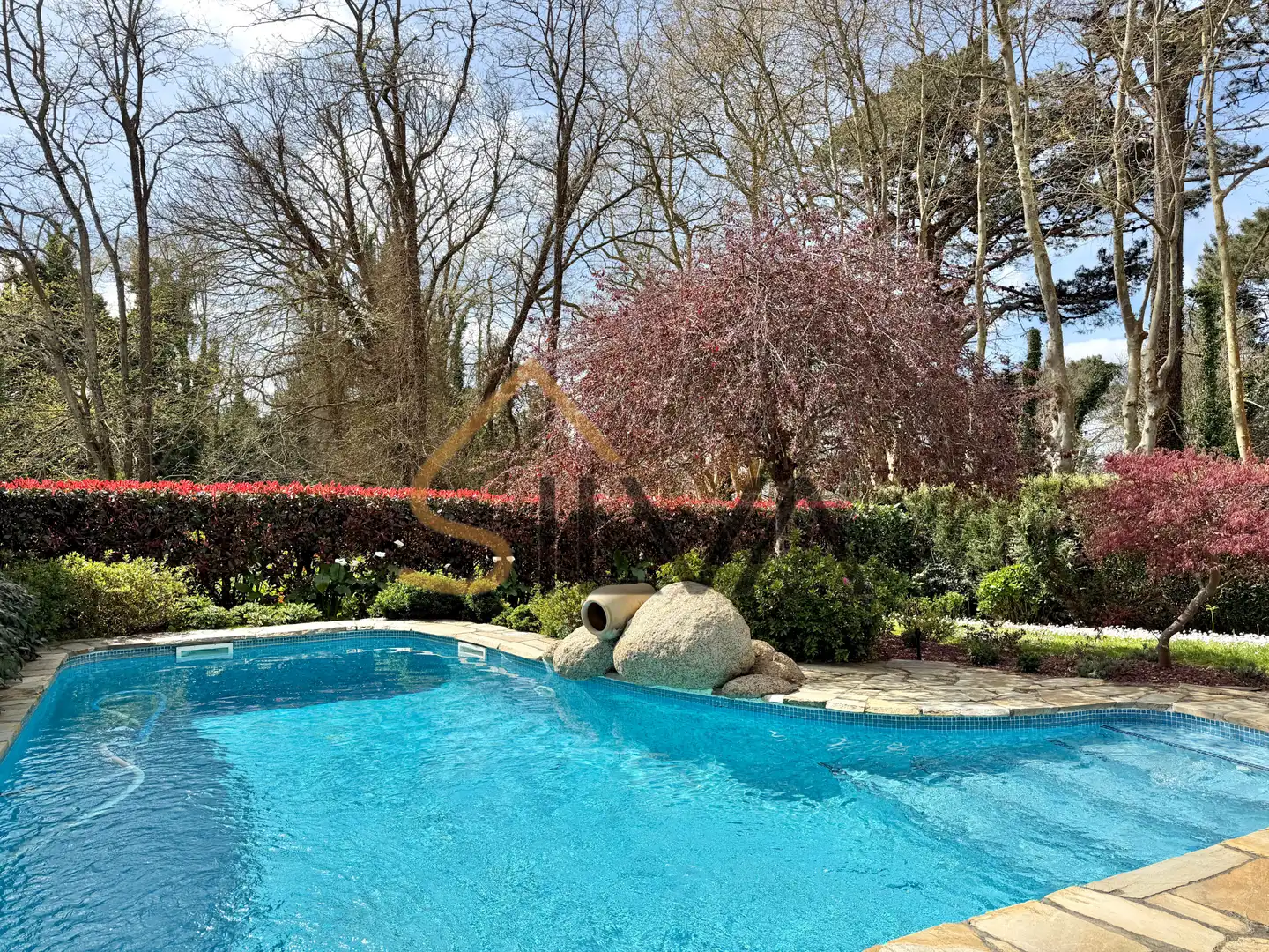 Piscina de Casa o chalet en venta en Oleiros con Calefacción, Jardín privado y Terraza