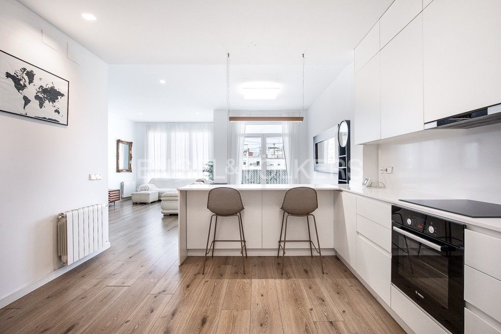 Cuina de Apartament de lloguer en  Valencia Capital amb Aire condicionat, Calefacció i Parquet
