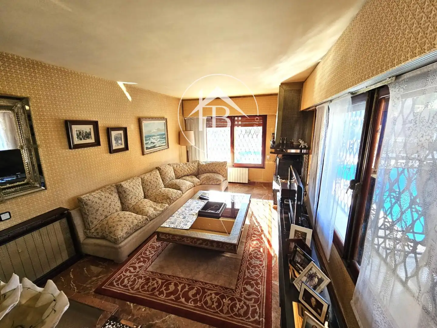 Sala de estar de Casa o chalet en venta en Mutxamel con Aire acondicionado, Calefacción y Trastero
