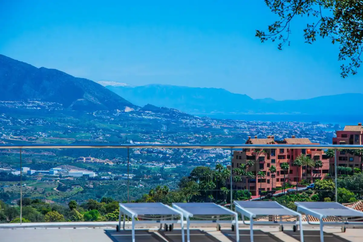 Exterior view of Houses for rent in Ojén  with Terrace, Storage room and Furnished